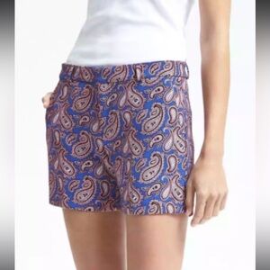 Banana Republic Ryan Paisley Shorts Like New In Size 10L
